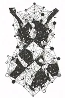 Orion constellation tattoo design idea