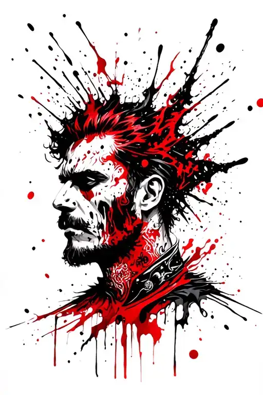 The Slavic god Veles tattoo design idea