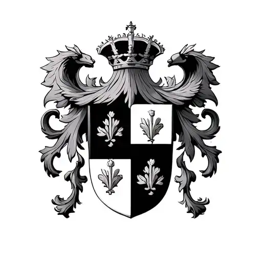 Romanian Coat Of Arms tattoo design idea