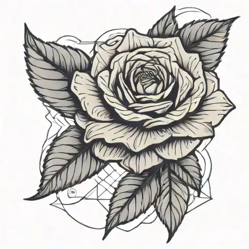 memorial tattoo for dad rose growing tattoo design idea