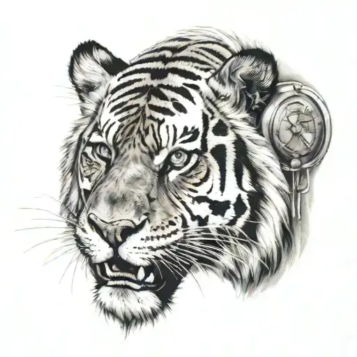 Detroit Lion, Detroit Tiger, Detroit Piston, Detroit Redwing tattoo design idea