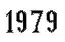 "1979" tattoo design idea