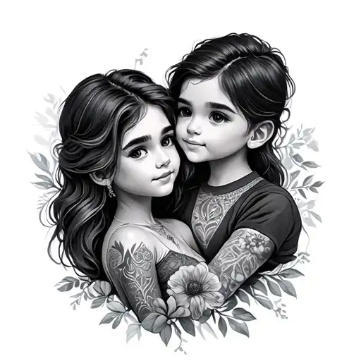 mother son matching tattoos tattoo design idea