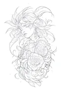 y2k tattoo design idea