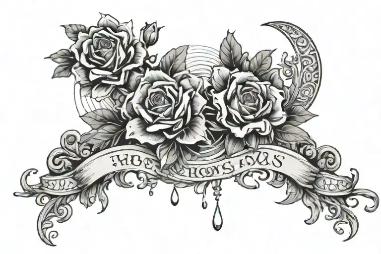 those who sow in tears will reap with shouts of joy tattoo design idea