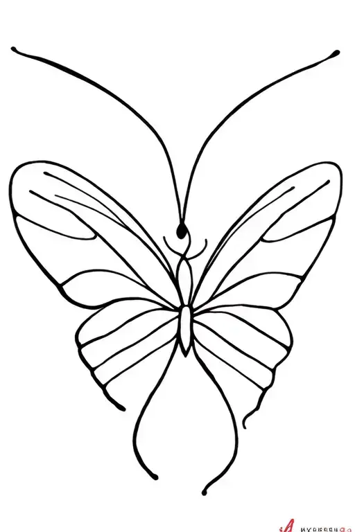 philosophy butter fly tattoo design idea