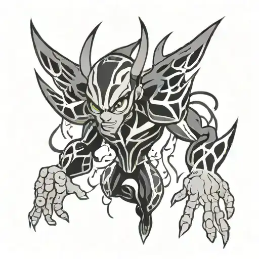 Ben 10 swampfire tattoo design idea