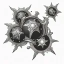 Orion Belt tattoo design idea