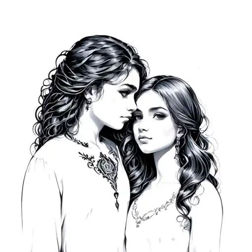 Gianna and Luka tattoo design idea