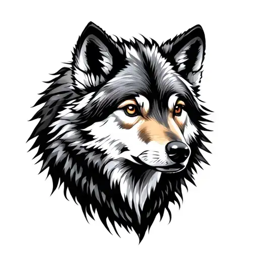 Wolf Cub tattoo design idea