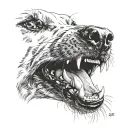 dog noses tattoo design idea