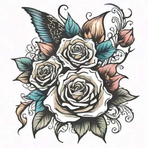 I love you need tattoo design idea
