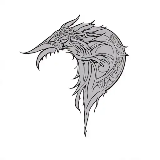 Filler Norse Mythology tattoo design idea