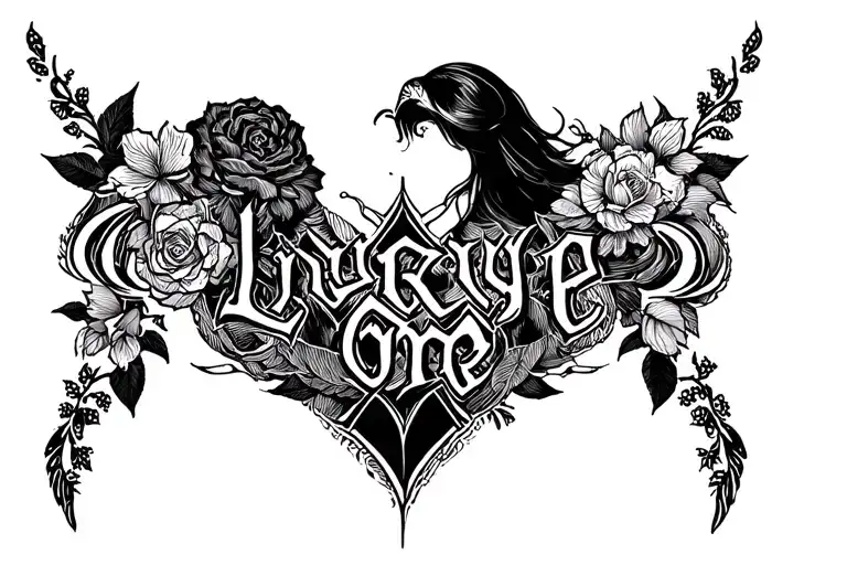 the lucky one tattoo design idea