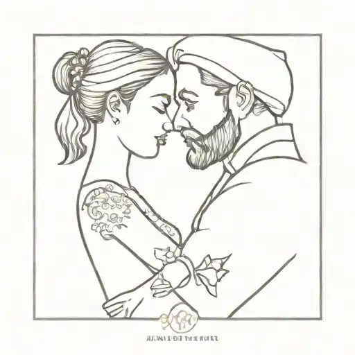 father daughter tattoo punjabi tattoo design idea