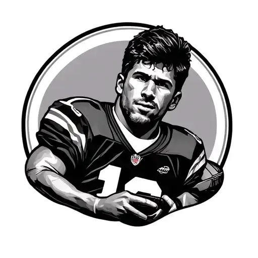 make a circular tattoo design descriptions are 1. football player 2. computer gamer 3. teacher 4. father 5. november tattoo design idea