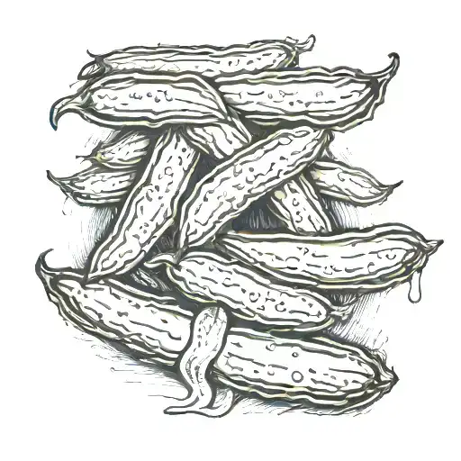 pickles tattoo design idea