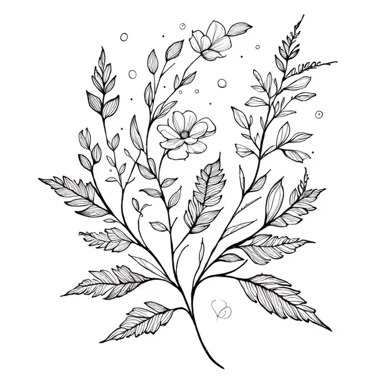 nature inspired tattoo tattoo design idea