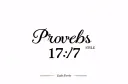 "Proverbs 17:17" tattoo design idea