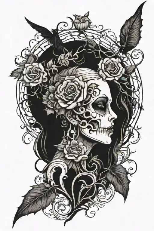 Mother earth tattoo design idea