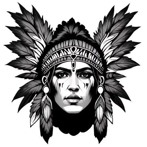 Choctaw tattoo design idea