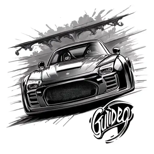 Guido Cars tattoo design idea