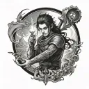 Stormlight tattoo design idea