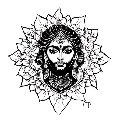 Kirtimukha Tattto Idea tattoo design idea