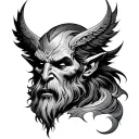 battle with mental illnes but have faith that odin will guide me tattoo design idea