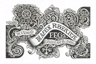 bible scripture tattoo design idea