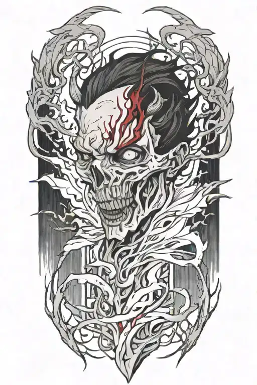 Igris Solo Leveling tattoo design idea