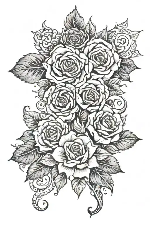 Samaneh and Amir tattoo design idea