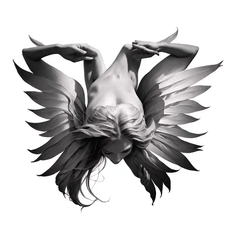 strength, for female, cover horizontal mastectomy scar tattoo design idea