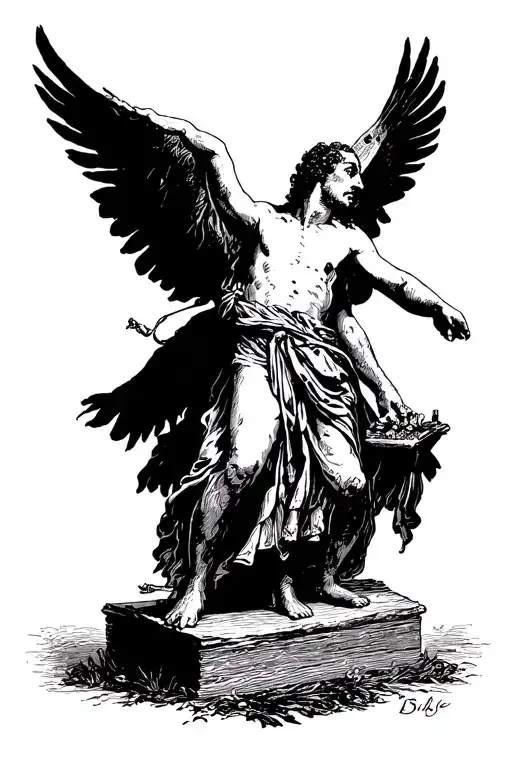 Gustave Dore's Illustrations to the Bible tattoo design idea