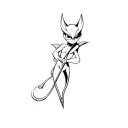 Sly cooper cane tattoo design idea