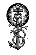 faith hope love anchor tattoo tattoo design idea