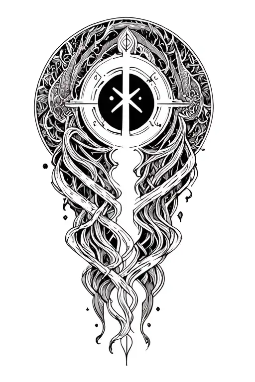 Lord Of mysteries pathways tattoo design idea
