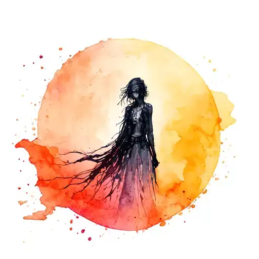 Sandman tattoo design idea