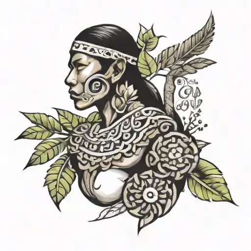 Filipino indigenous tattoo design idea