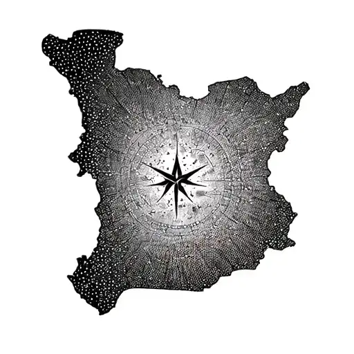 Iraq map tattoo tattoo design idea