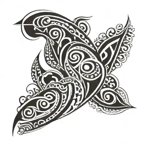 maori arm sleeve tattoo design idea