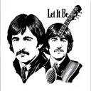 Beatles Let It Be tattoo design idea