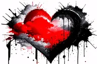 Arc en Ciel Cloud Coeur by showing solitude tattoo design idea