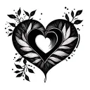 Love Fati tattoo design idea