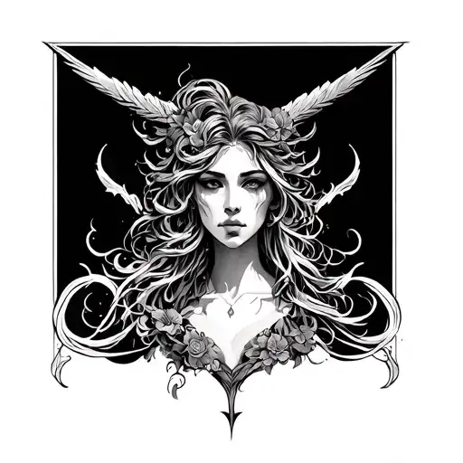 Arete tattoo design idea