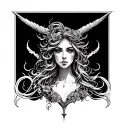 Arete tattoo design idea