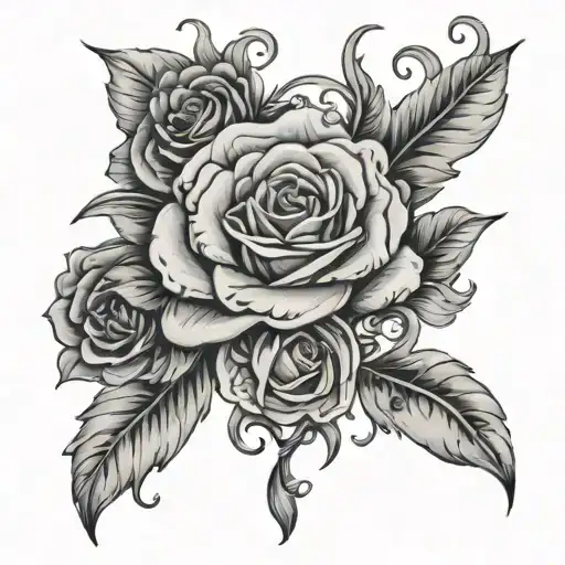name of a spouse based tattoo design idea