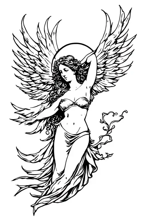 Aphrodite the goddess of love tattoo tattoo design idea