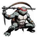 Ninja Turtles tattoo design idea