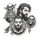 suicideboys tattoo design idea